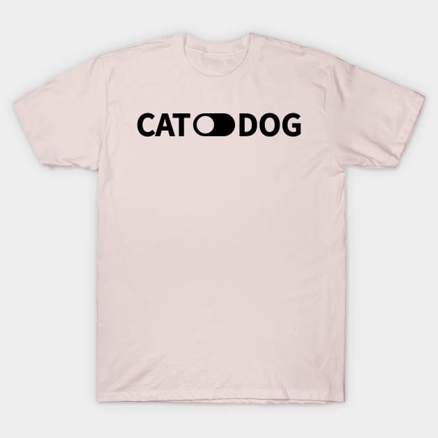 Cat Person's Cat Dog Poll T-Shirt by Attapet Original